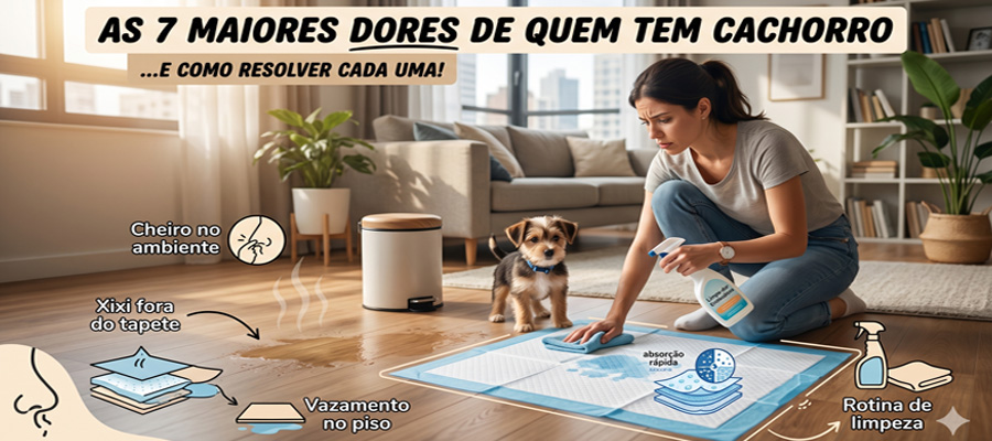 Capa do artigo NEKKO: as maiores dores de quem tem cachorro e como resolver